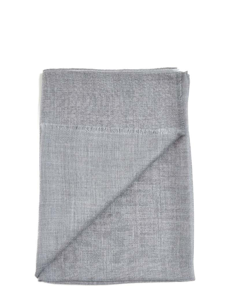 D 4.0 Cashmere Scarf — Gray Scarfs