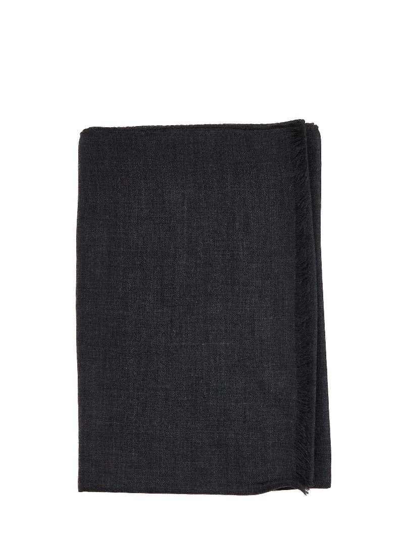 D 4.0 Cashmere Scarf — Black Scarfs