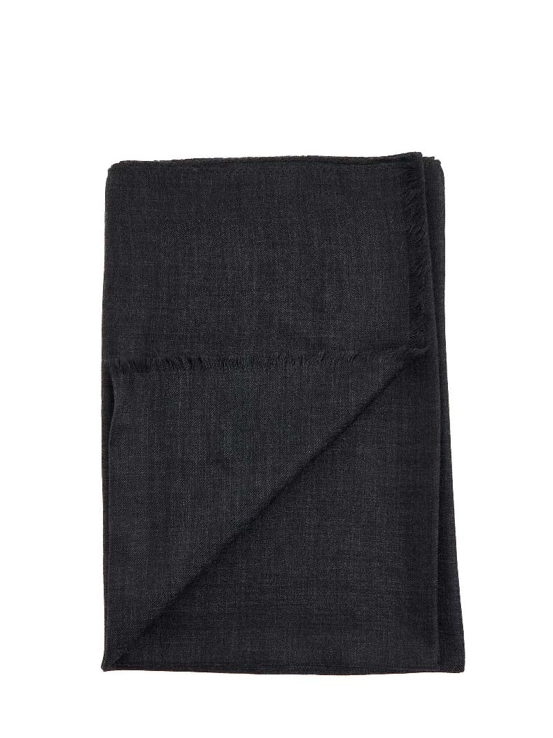 D 4.0 Cashmere Scarf — Black Scarfs