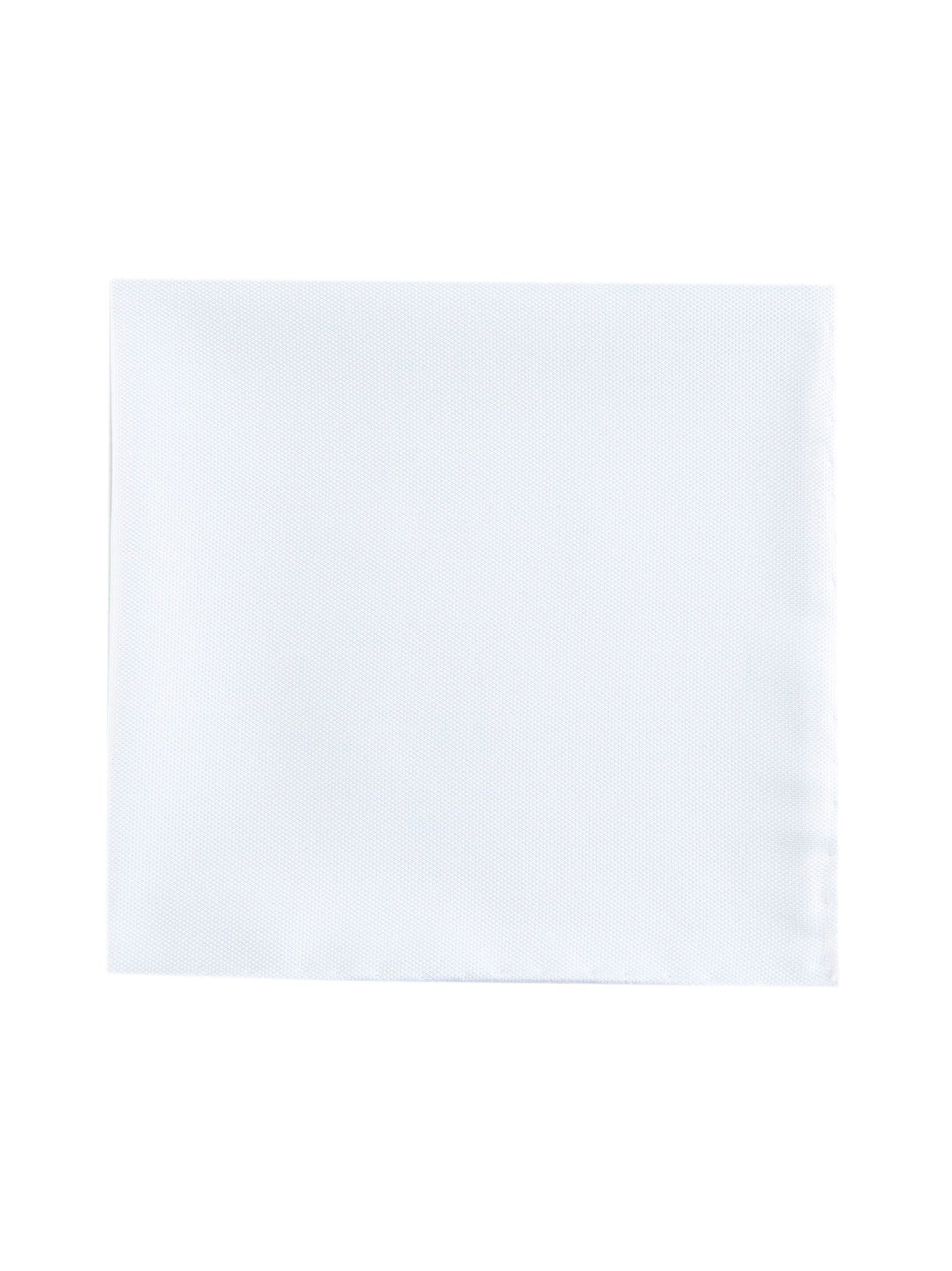 D 4.0 Cotton Square Scarf — White Scarfs