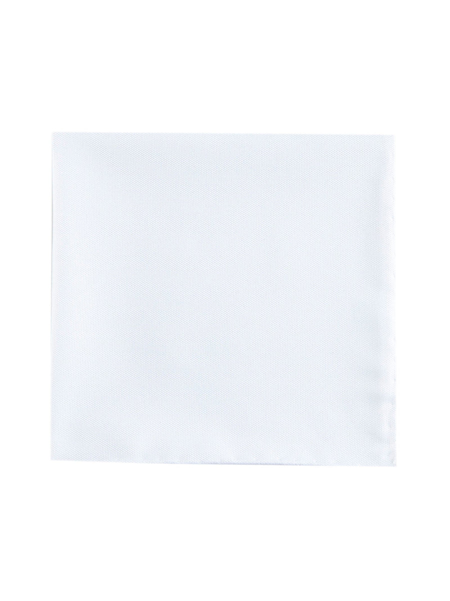D 4.0 Cotton Square Scarf — White Scarfs