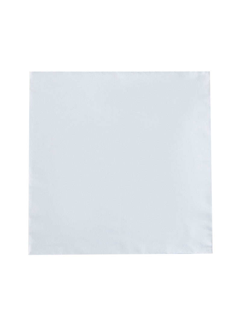 D 4.0 Cotton Square Scarf — White Scarfs