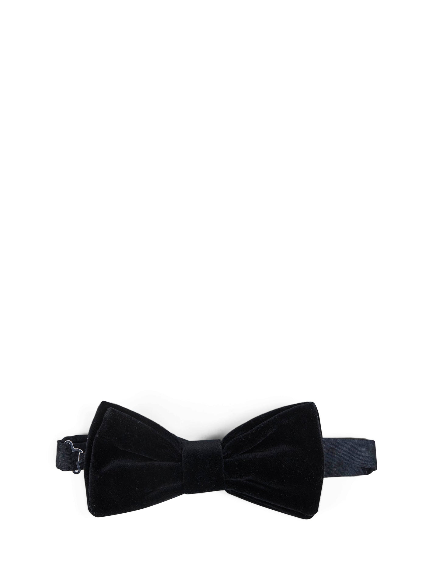 D 4.0 Velvet Bow Tie — Black Brass; Plexiglass Ties