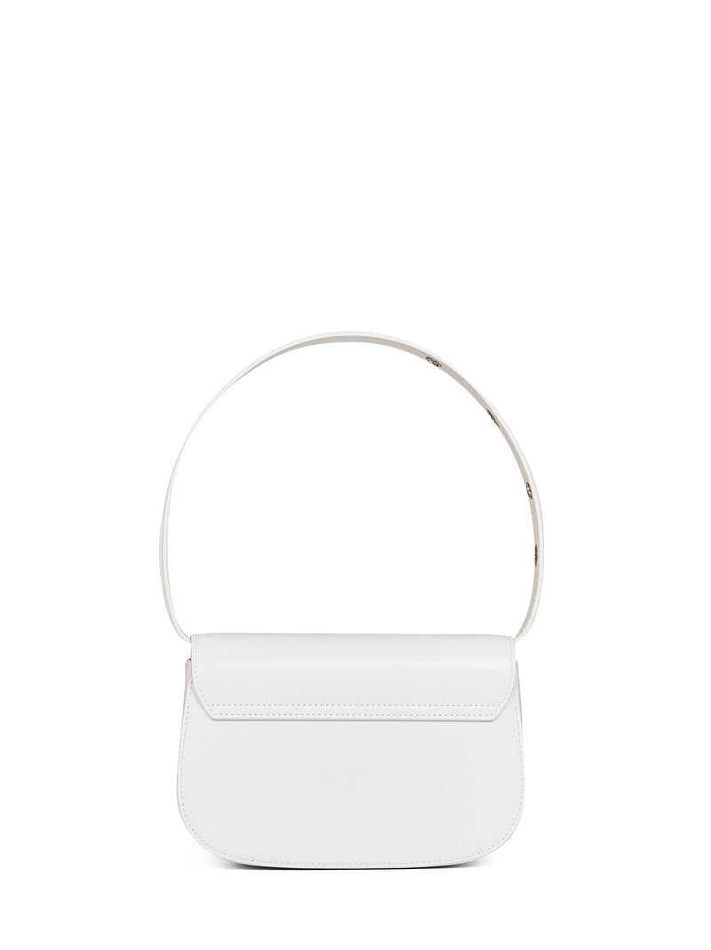 Diesel 1dr Shoulder Bag — White Wool