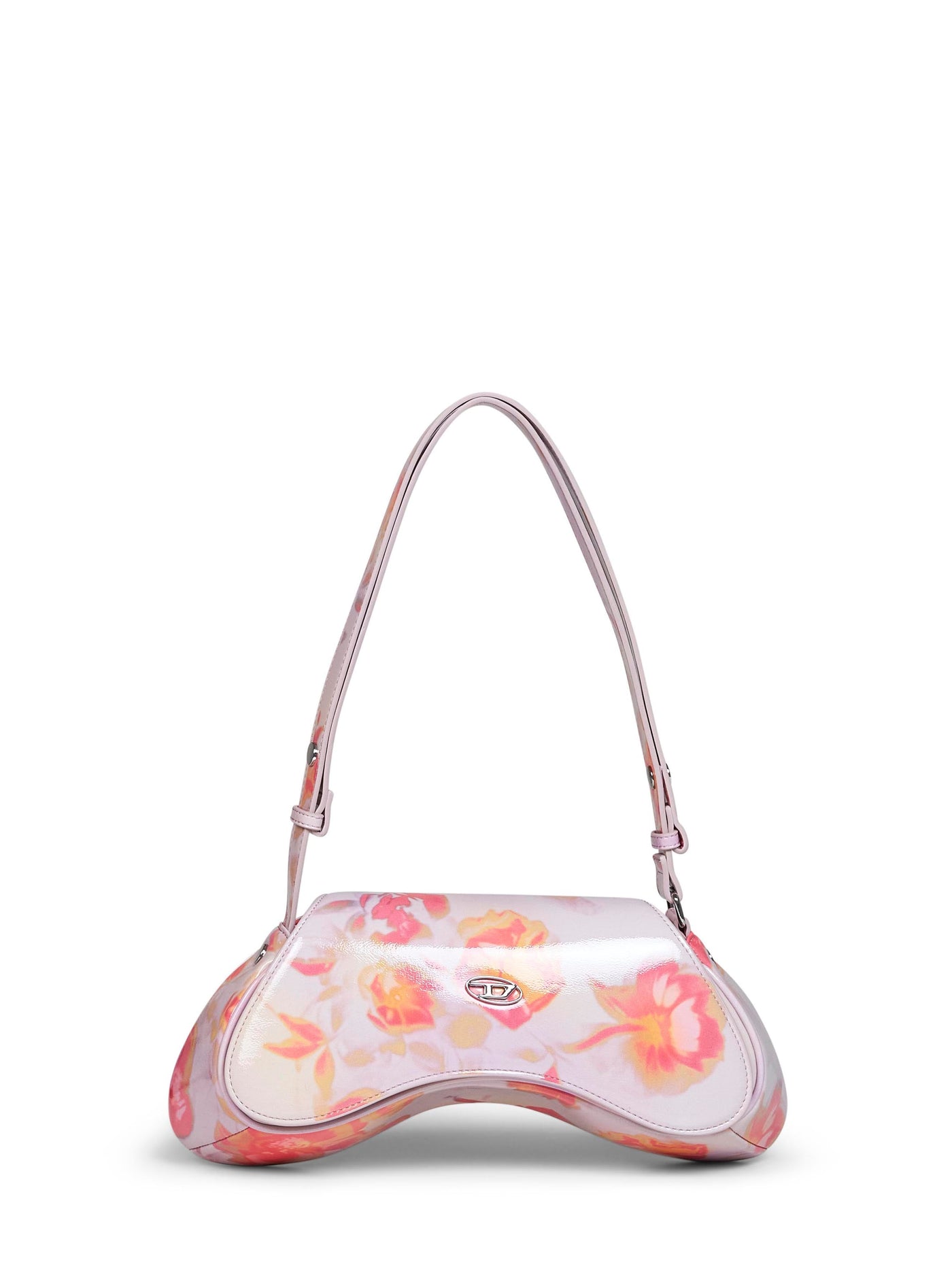 Diesel Play Crossbody Bag — Pink Polyurethane