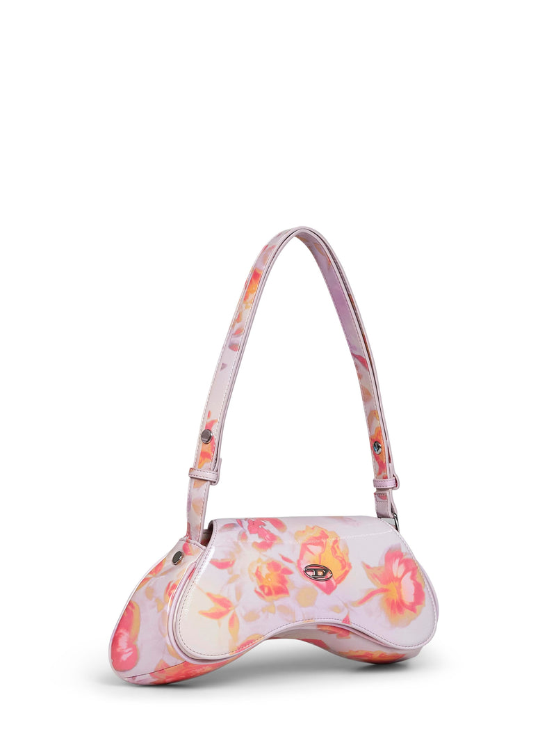 Diesel Play Crossbody Bag — Pink Polyurethane