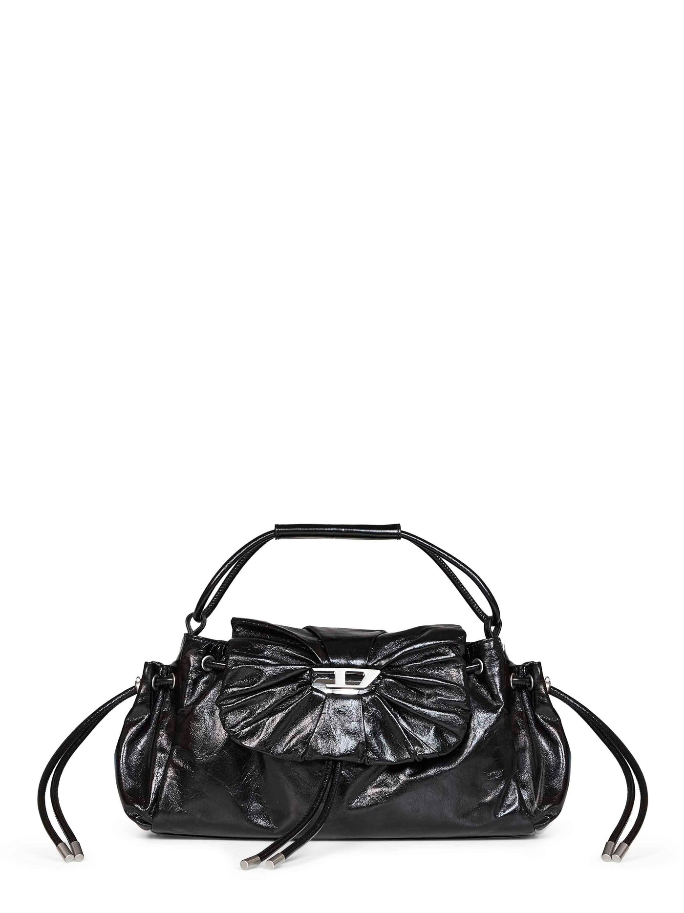 Diesel Top Handle Bag — Black Wool