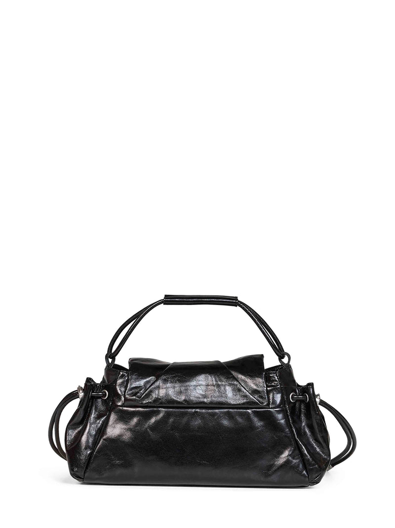 Diesel Top Handle Bag — Black Wool