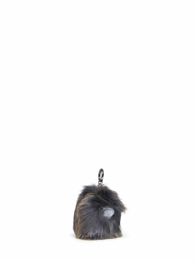 Diesel Monster Bag Charm — Multicolor Polyurethane