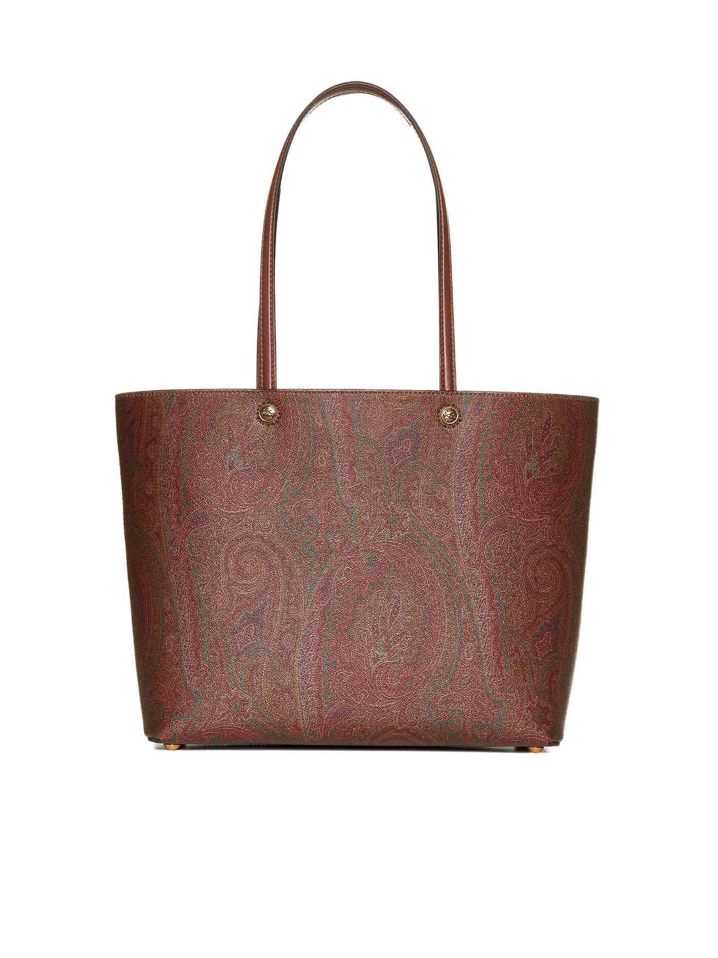 Etro Paisley Jacquard Tote Bag — Multicolor Cotton