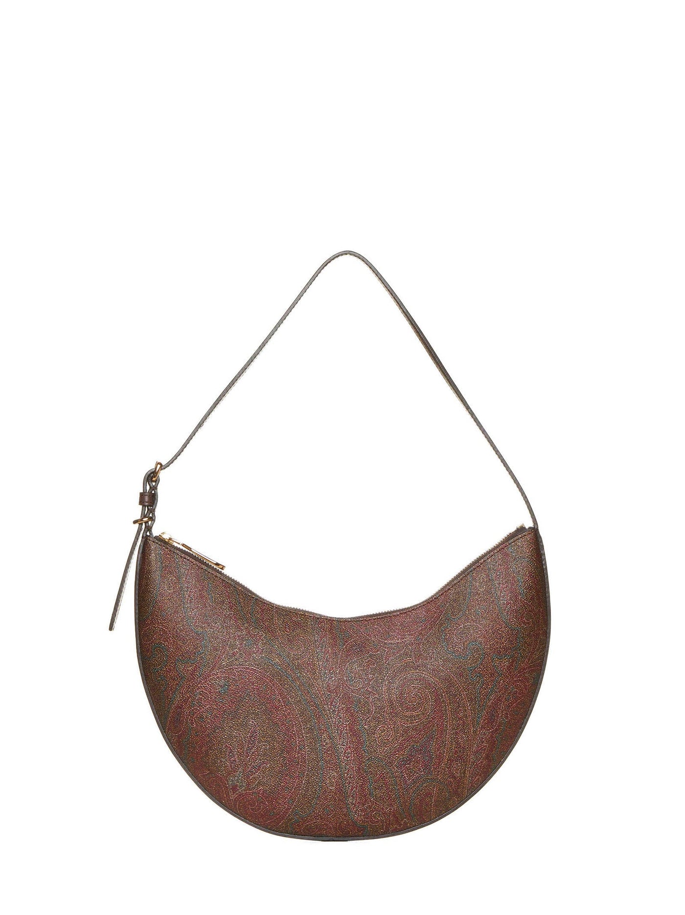 Etro Paisley Jacquard Hobo Bag Multicolour Cotton