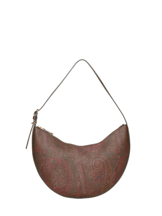 Etro Paisley Jacquard Hobo Bag Multicolour Cotton