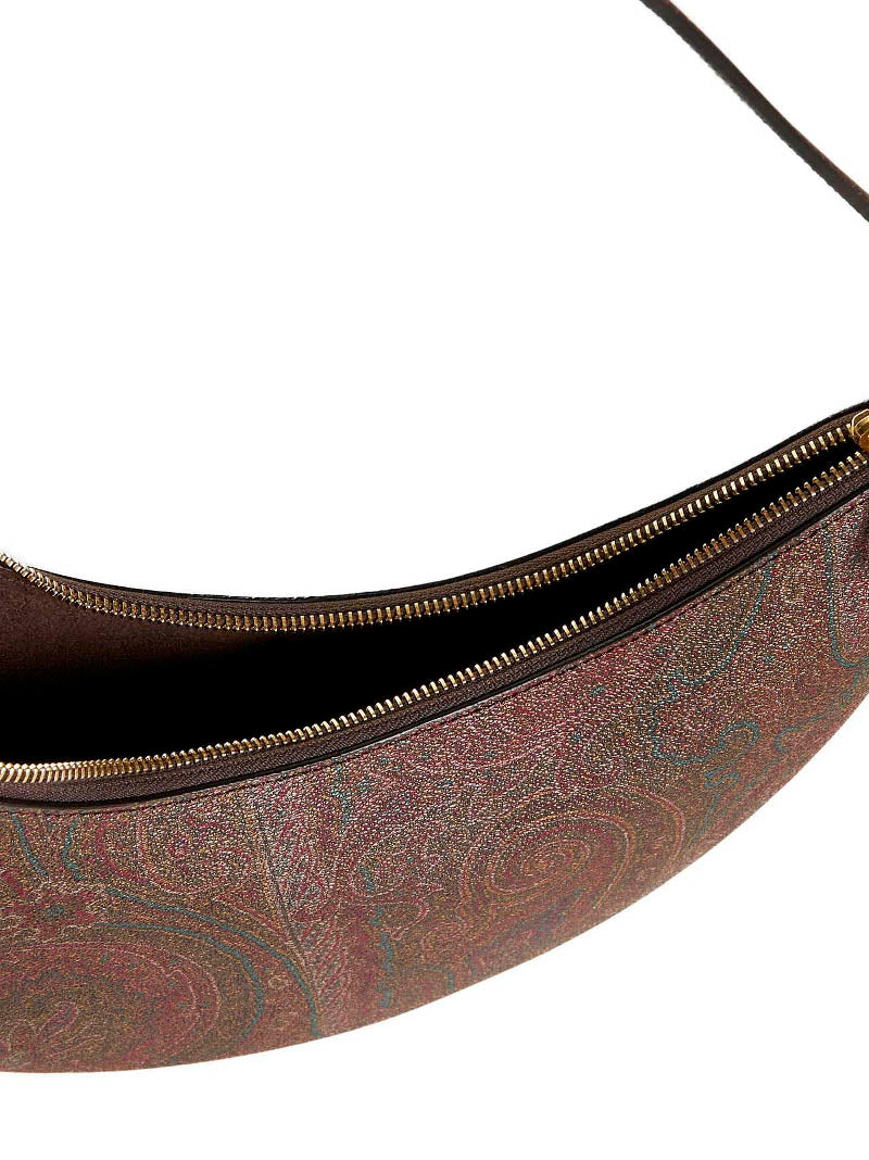 Etro Paisley Jacquard Hobo Bag Multicolour Cotton