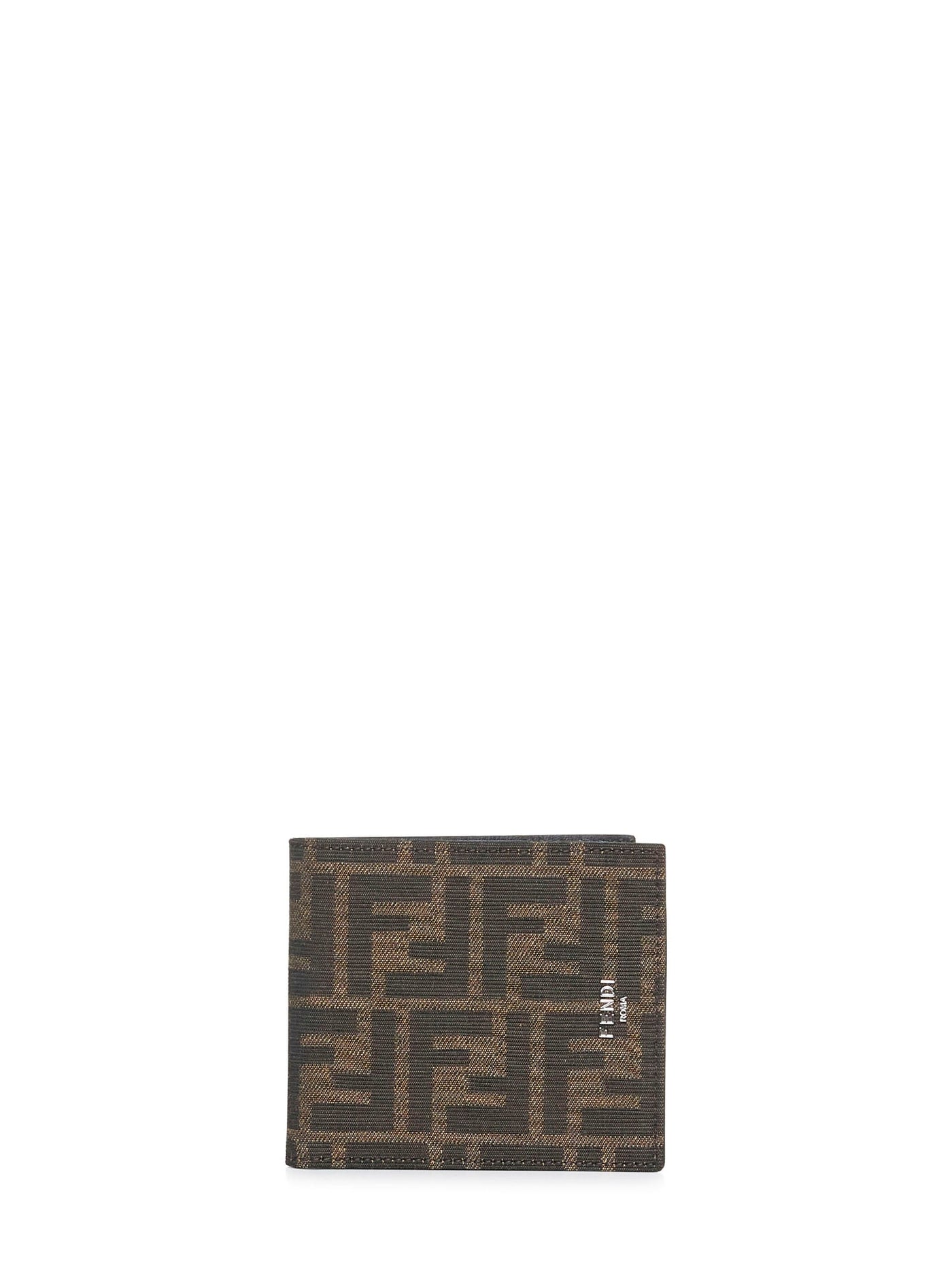 Fendi Ff Wallet — Brown Calf Leather & Cardholders