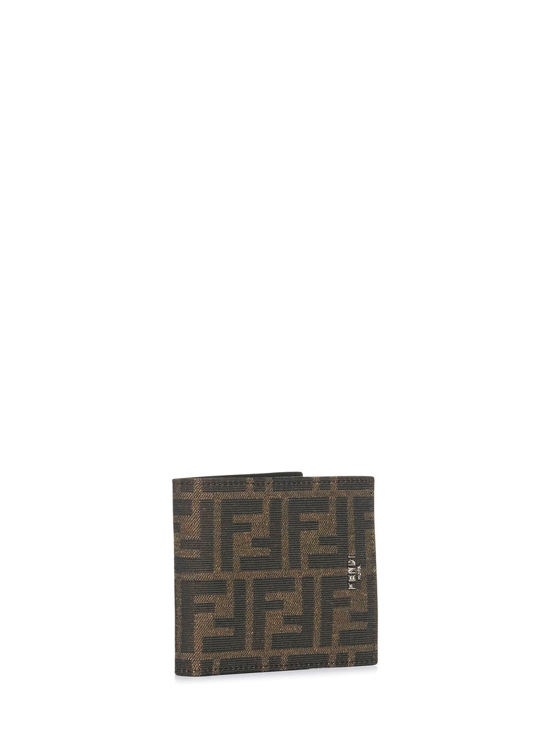Fendi Ff Wallet — Brown Calf Leather & Cardholders