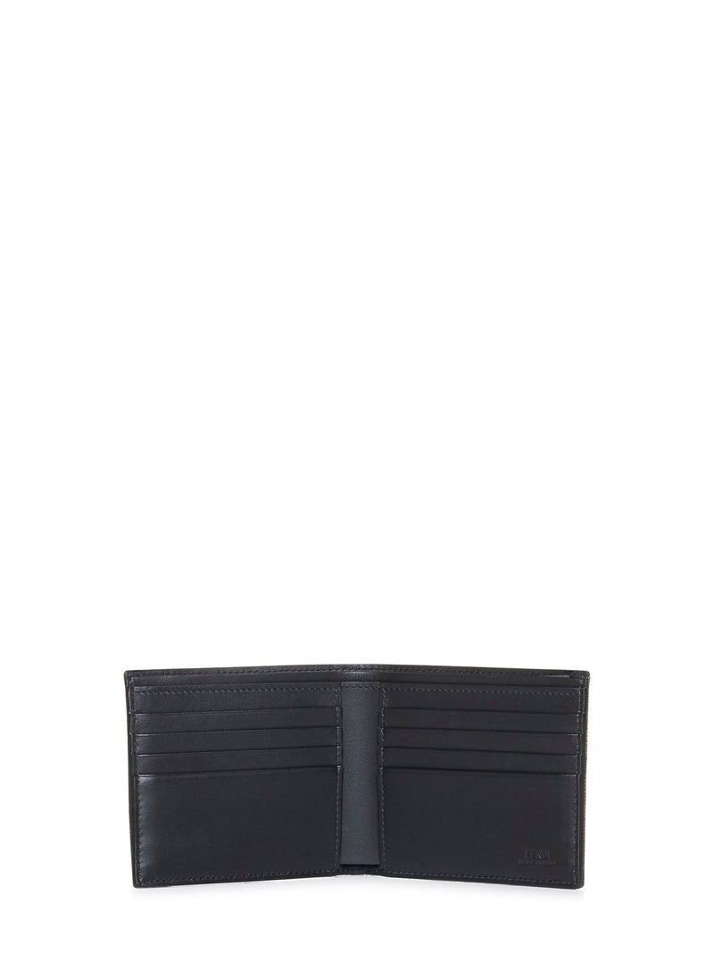 Fendi Ff Wallet — Brown Calf Leather & Cardholders