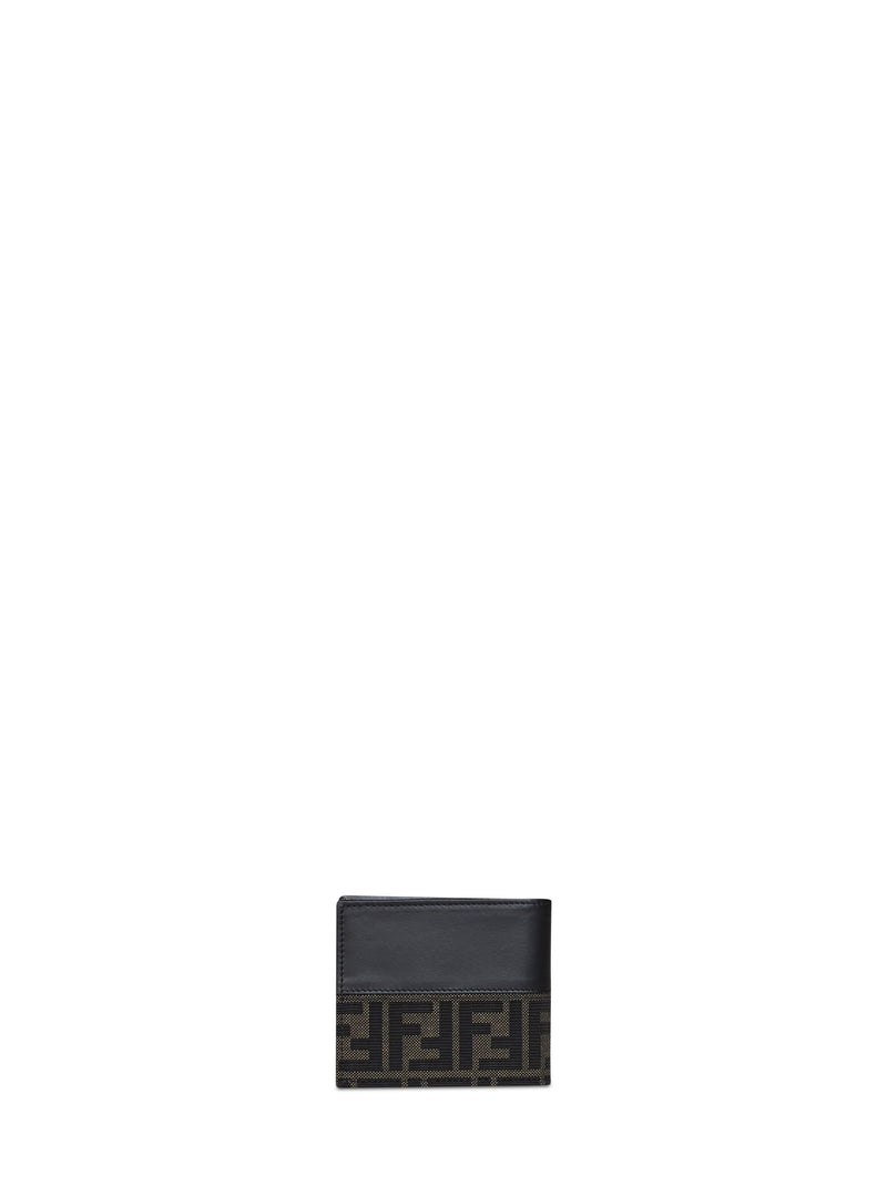Fendi Ff Jacquard Calf Leather Wallet — Brown & Cardholders