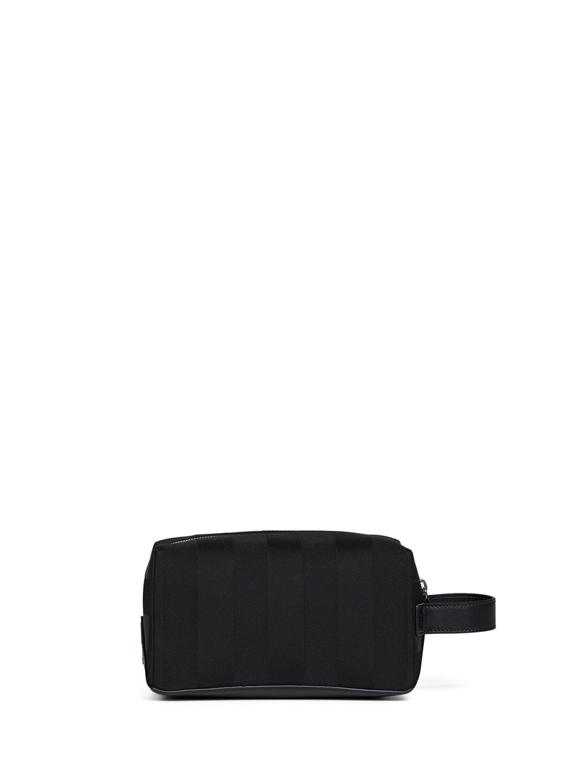 Fendi Lui Beauty Travel Wallet — Black Polyamide