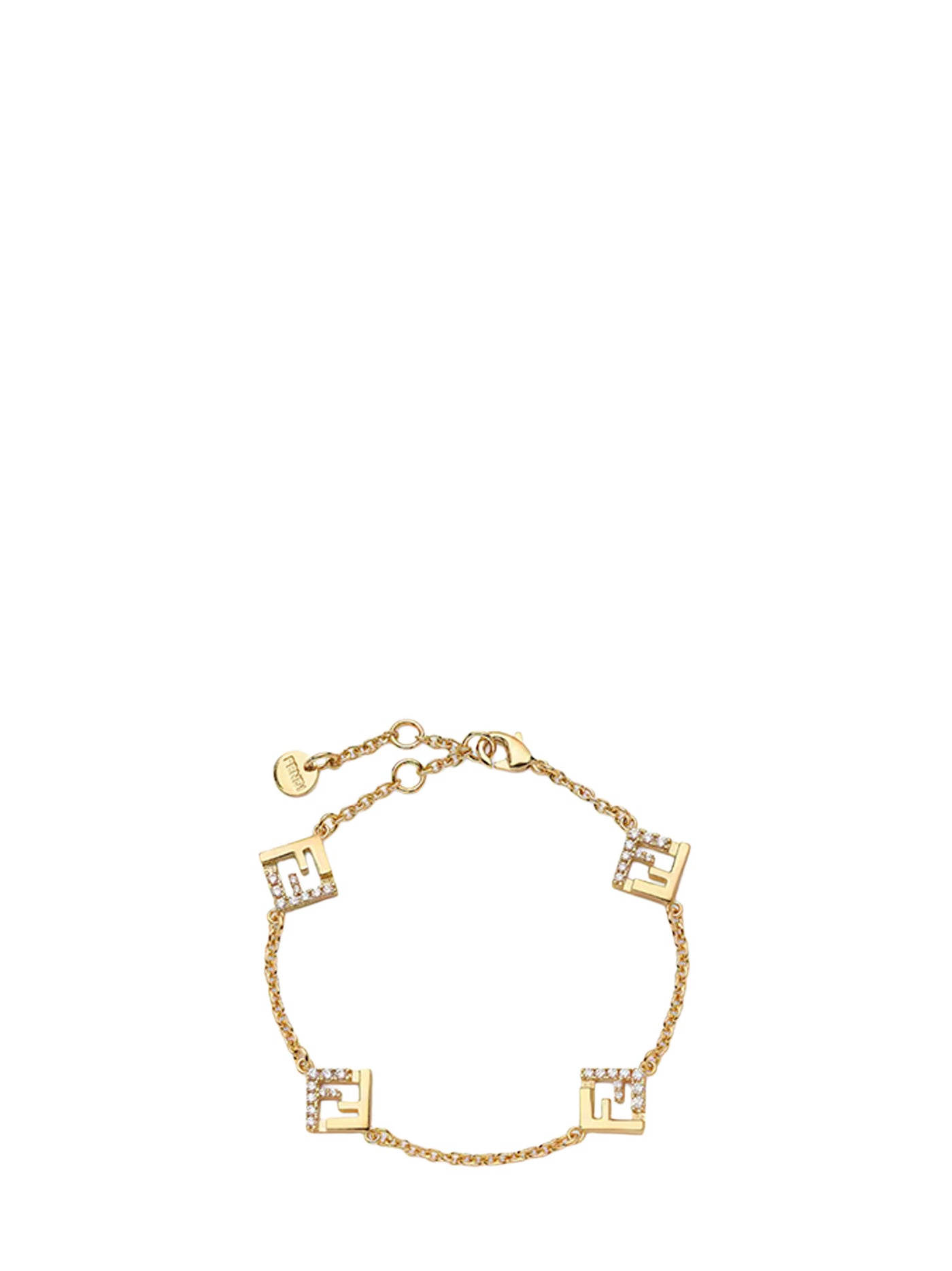 Fendi Bracelet — Gold Brass Bracelets