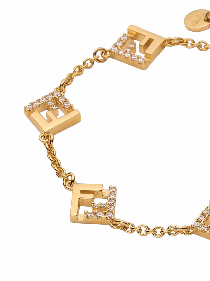 Fendi Bracelet — Gold Brass Bracelets