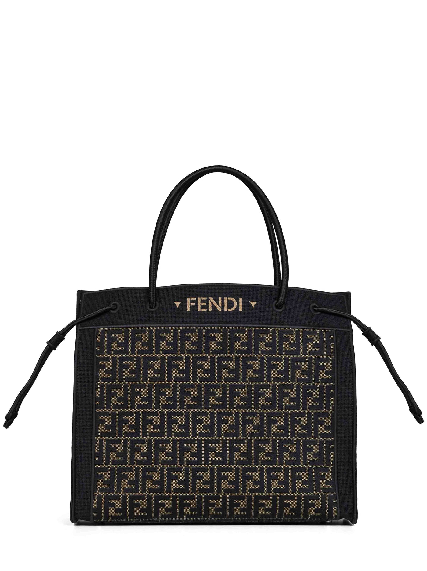 Fendi Magic Tote Bag — Brown Cotton
