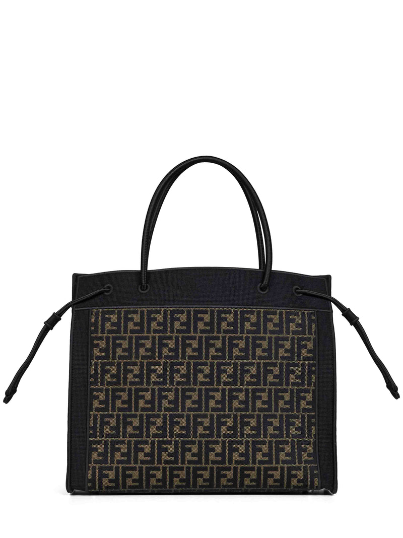 Fendi Magic Tote Bag — Brown Cotton
