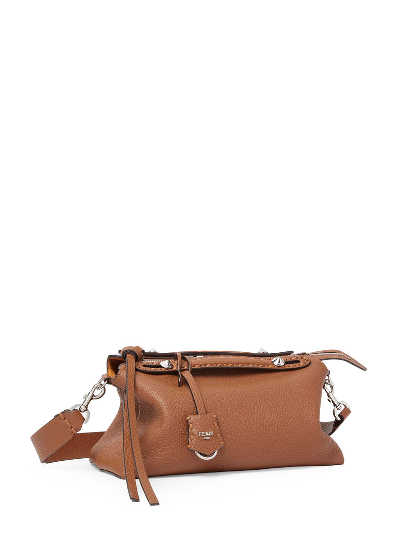 Fendi By The Way Shoulder Bag — Brown Calf Leather