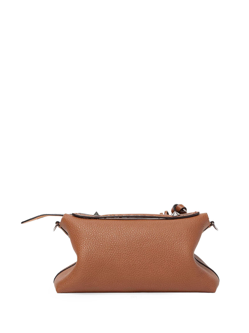 Fendi By The Way Shoulder Bag — Brown Calf Leather