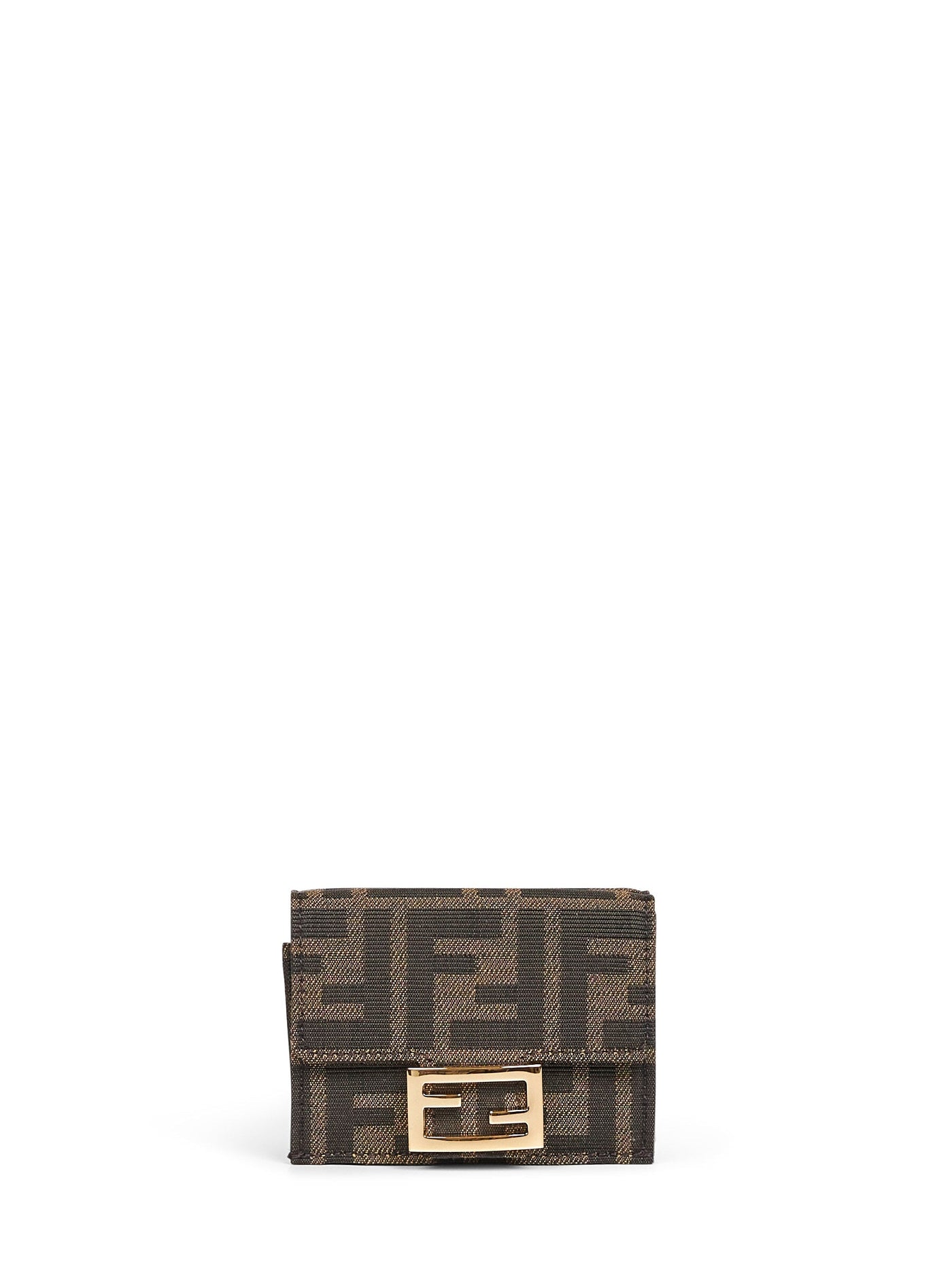 Fendi Wallet — Brown Polyester & Purses