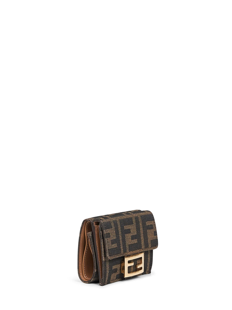 Fendi Wallet — Brown Polyester & Purses