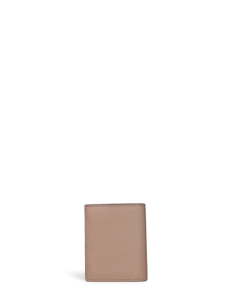 Ferragamo Wallet — Taupe Calf Leather & Purses
