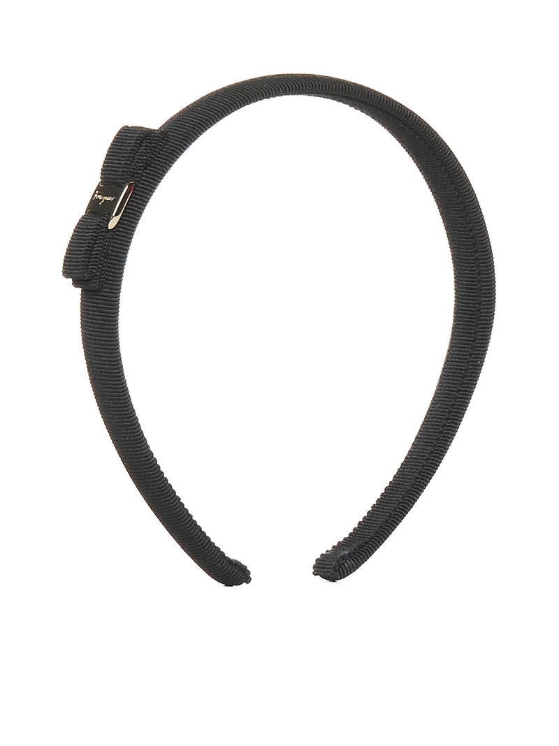 Ferragamo Vara Headband — Black Headbands