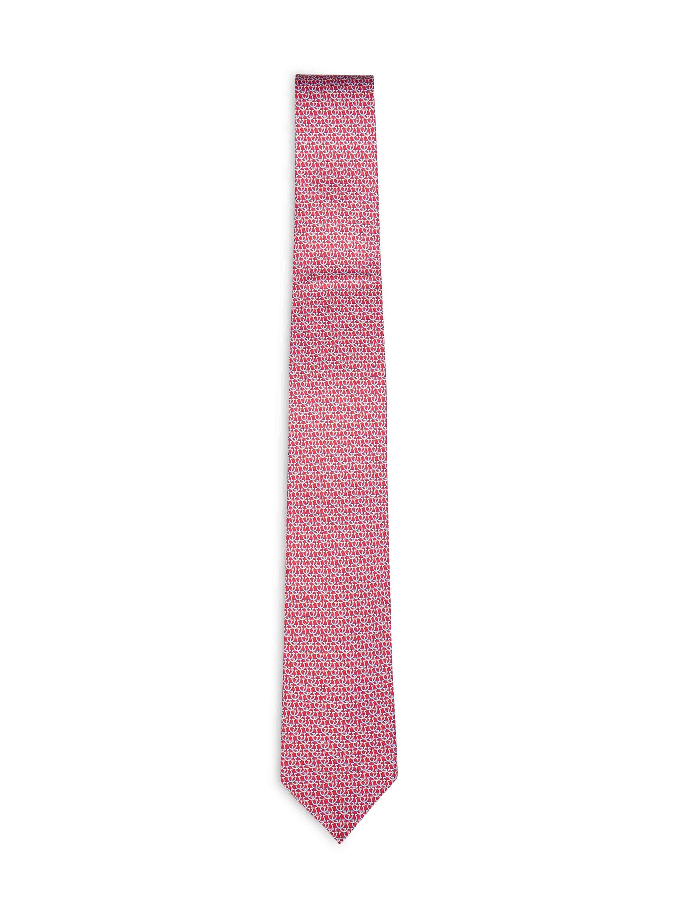 Ferragamo Cerchio Necktie — Multicolor Silk Neckties