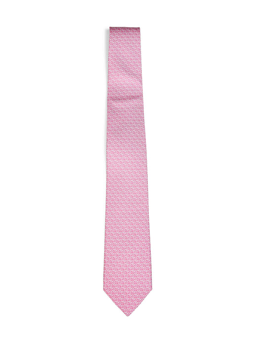 Ferragamo Necktie — Pink Silk Neckties