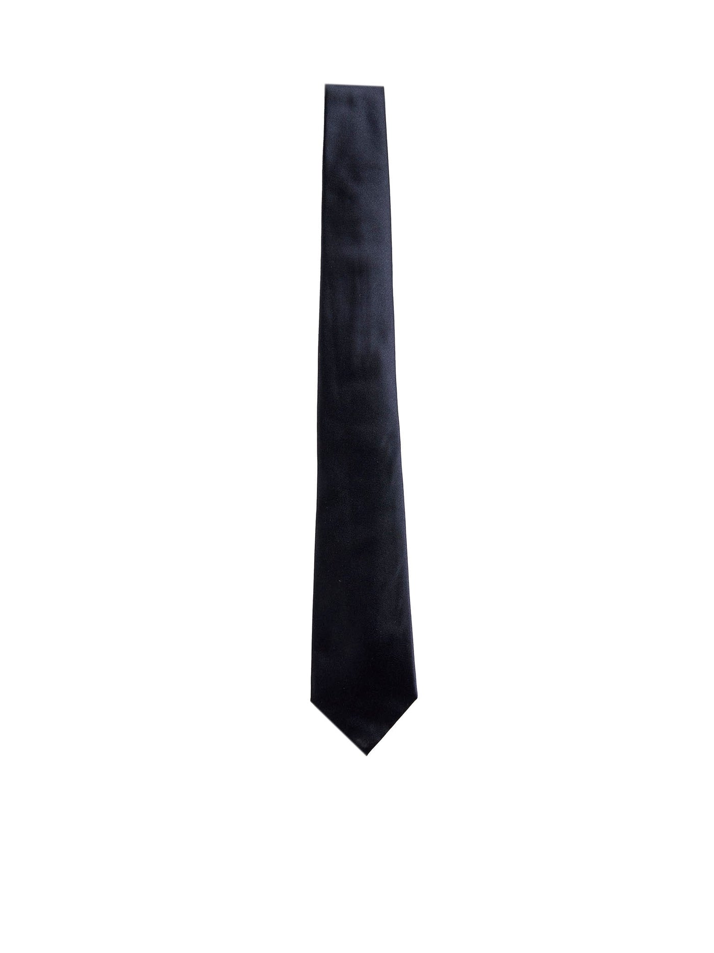 Giorgio Armani Silk Twill Necktie — Navy Neckties