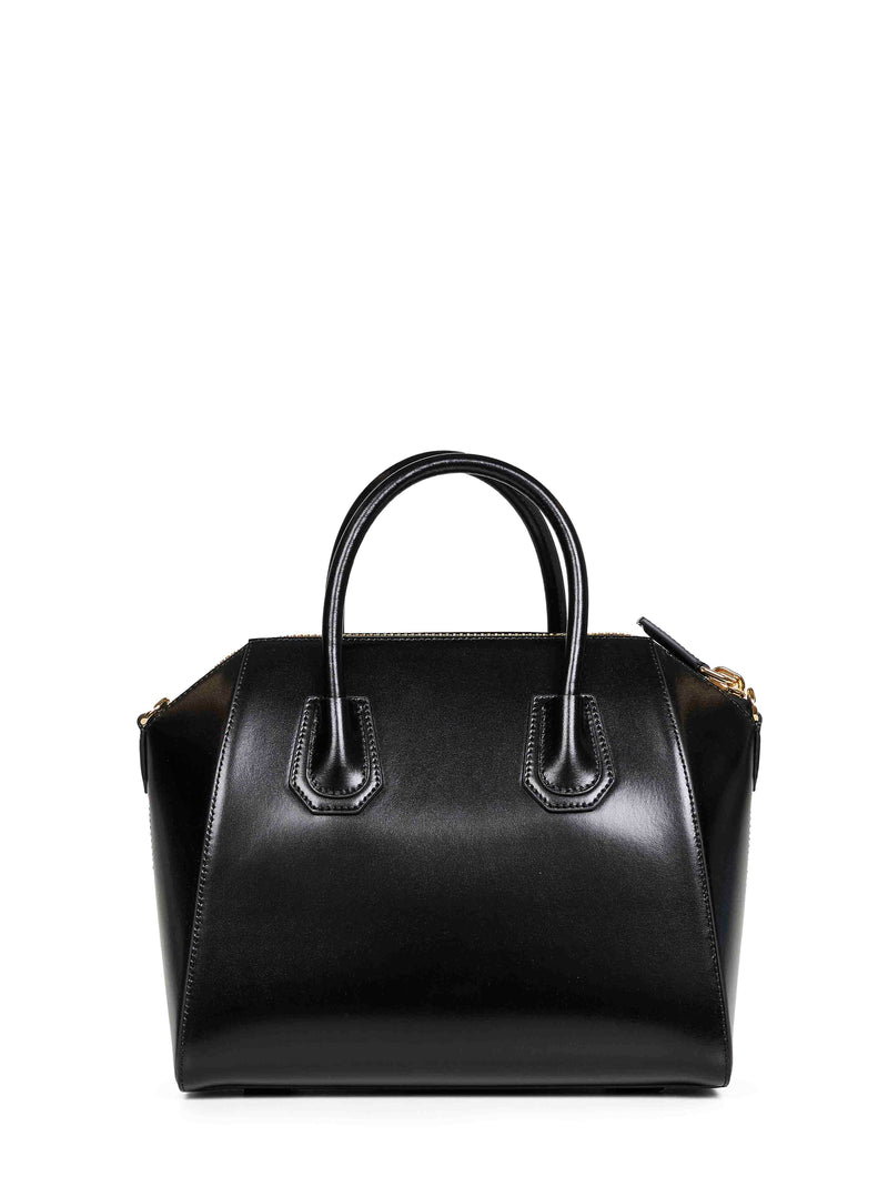 Givenchy Antigona Top Handle Bag — Black Camel Leather