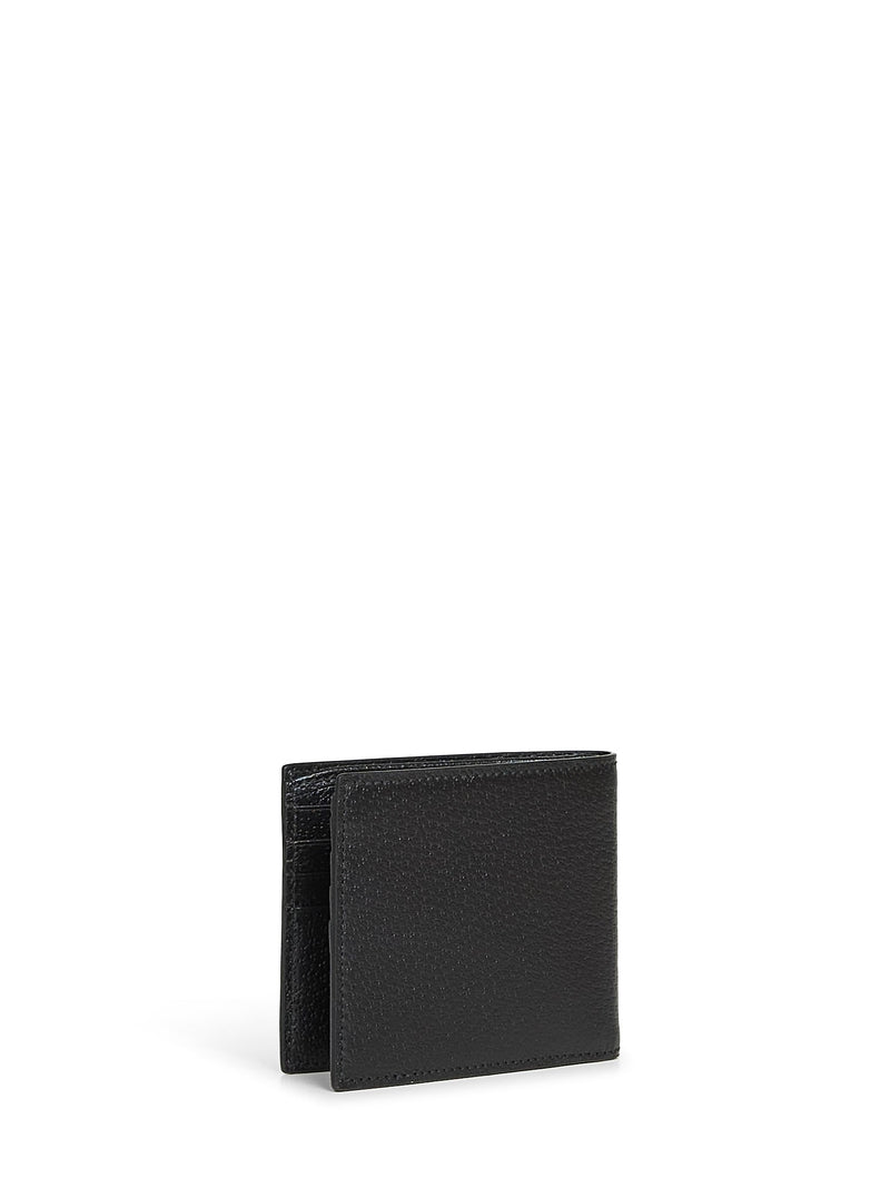 Gucci Gg Marmont Bi-Fold Wallet — Black Calf Leather & Cardholders
