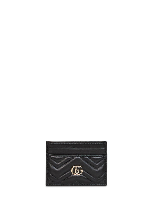 Gucci Card Case — Black Calfskin Wallets & Purses