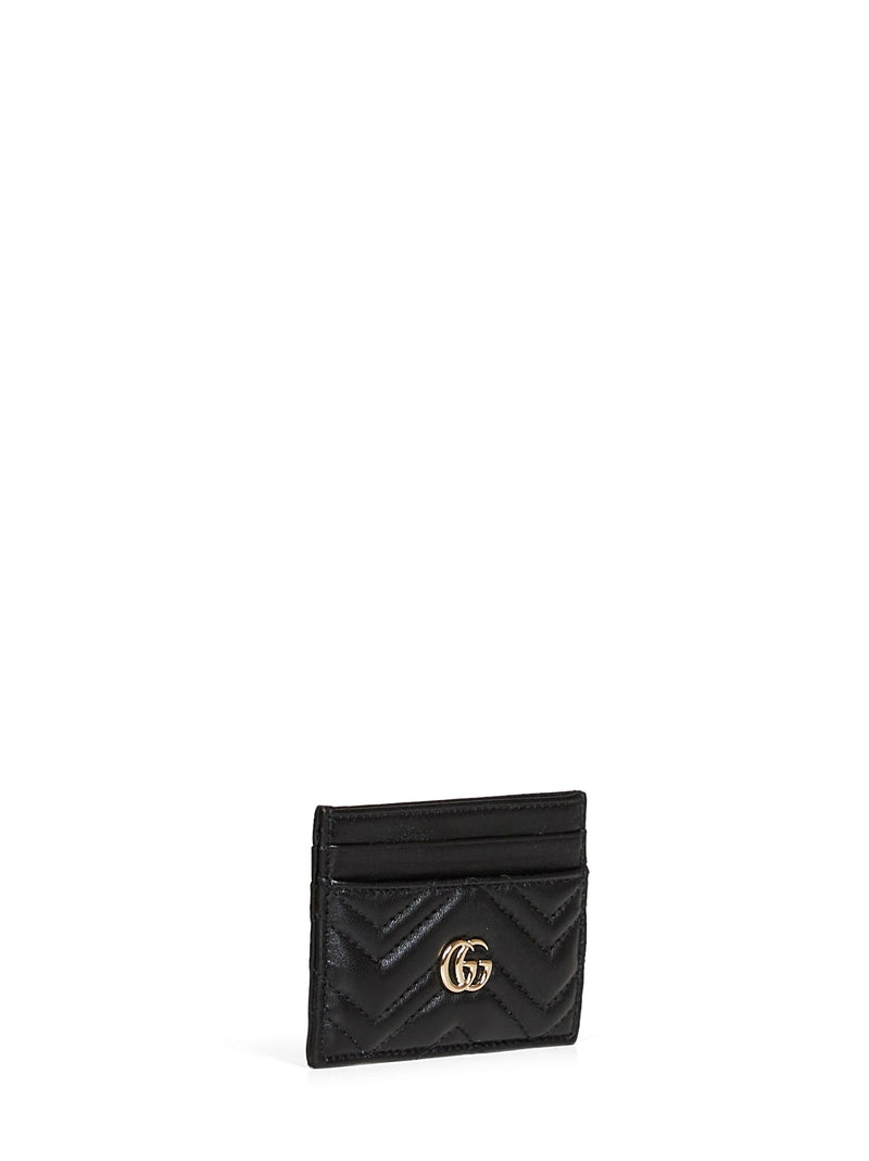 Gucci Card Case — Black Calfskin Wallets & Purses
