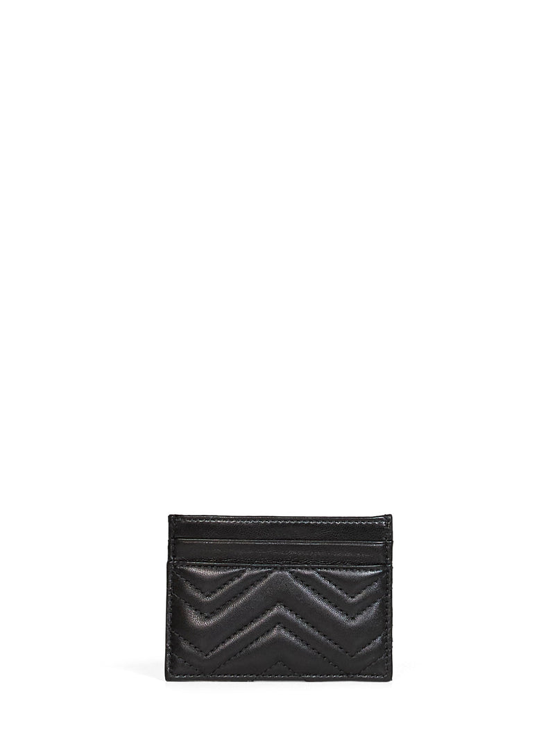 Gucci Card Case — Black Calfskin Wallets & Purses