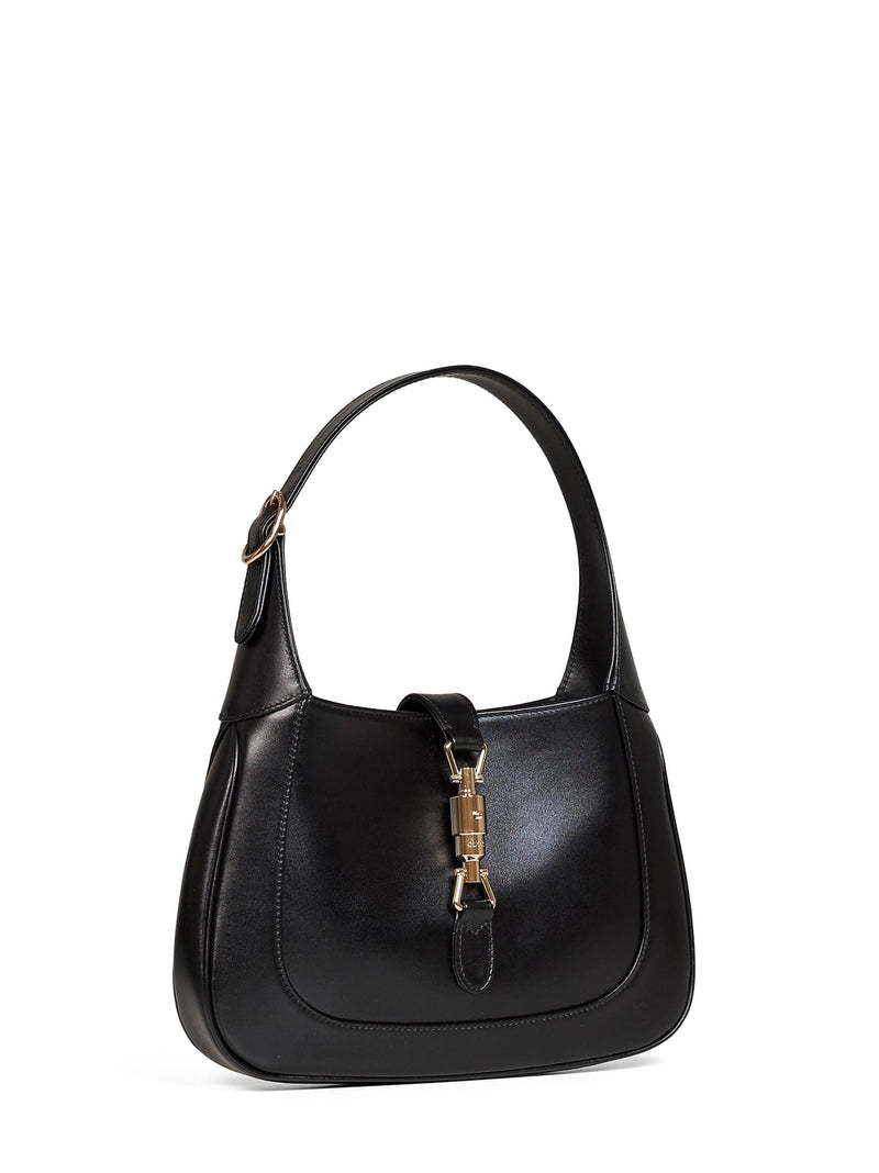 Gucci Shoulder Bag — Black Lambskin
