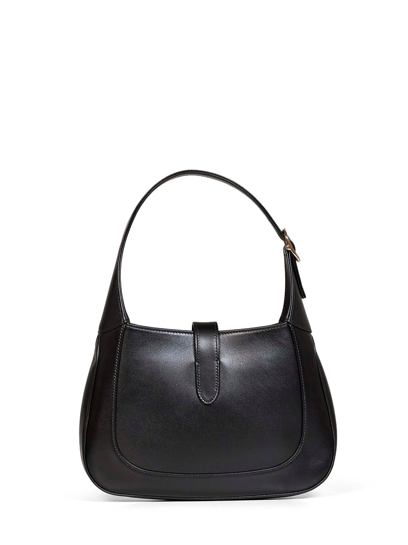 Gucci Shoulder Bag — Black Lambskin