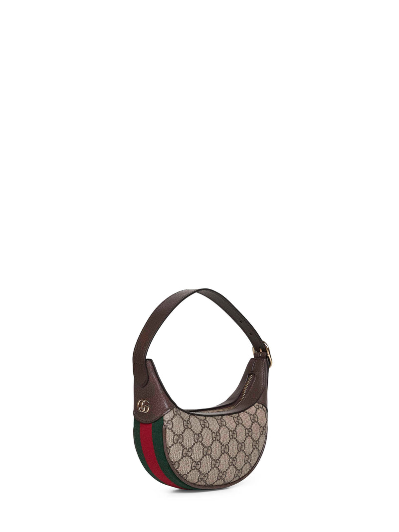Gucci Shoulder Bag — Beige Polyurethane