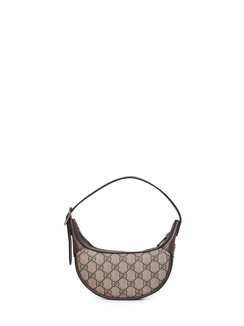 Gucci Shoulder Bag — Beige Polyurethane