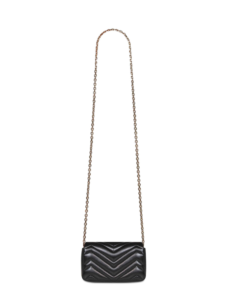 Gucci Crossbody Bag — Black Lambskin