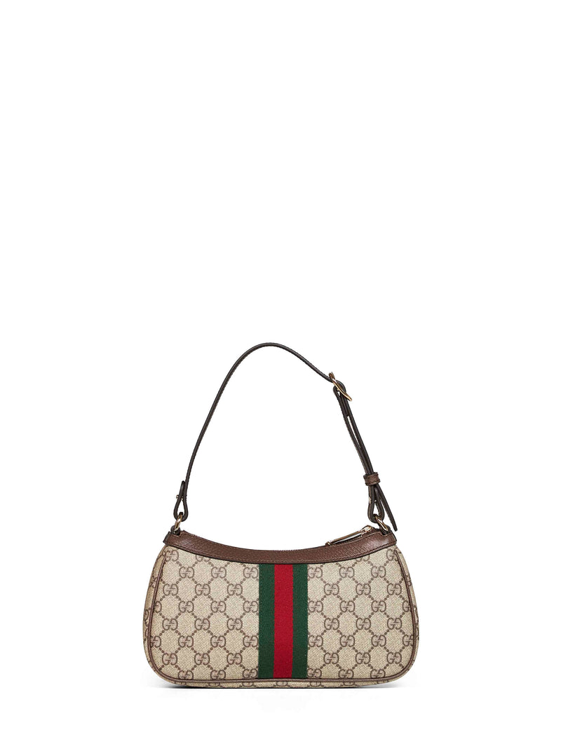 Gucci Ophidia Shoulder Bag — Beige Lambskin