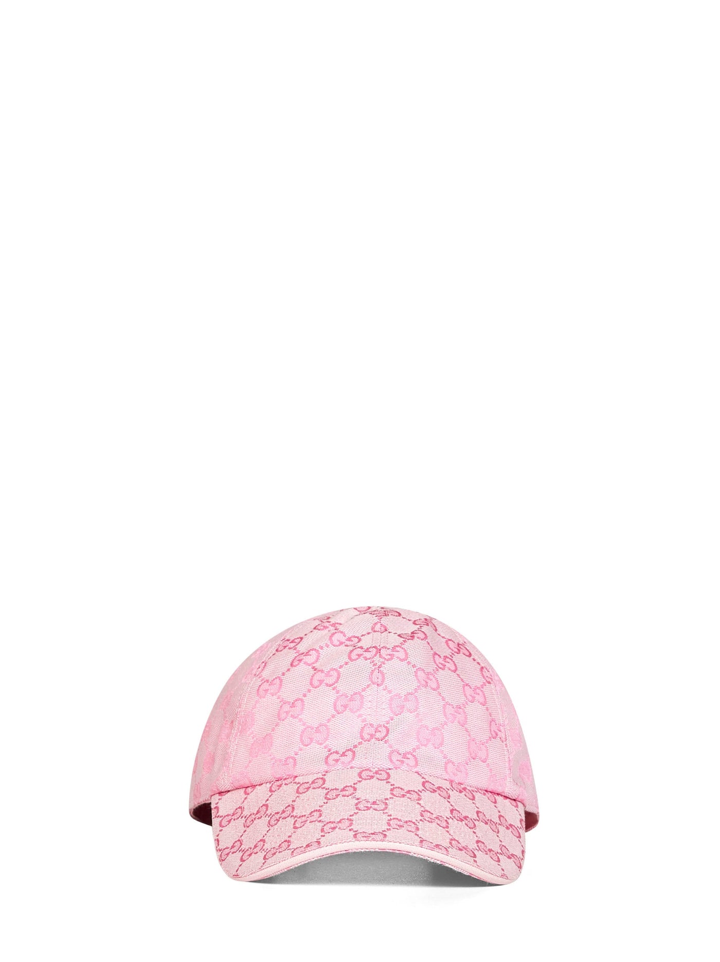 Gucci 8757333hbmd5072 Gg Canvas Baseball Cap — Pink Polyester Caps