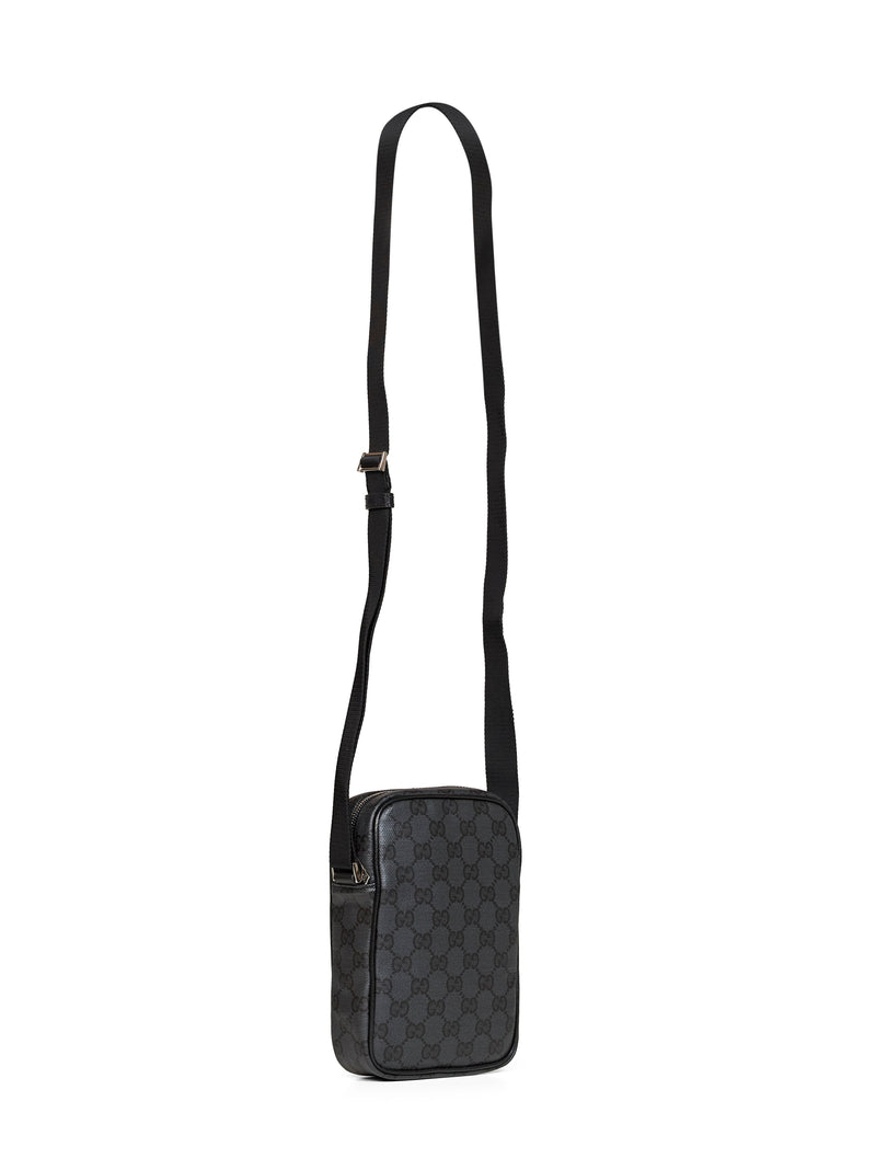 Gucci Essence Crossbody Bag — Black Lambskin