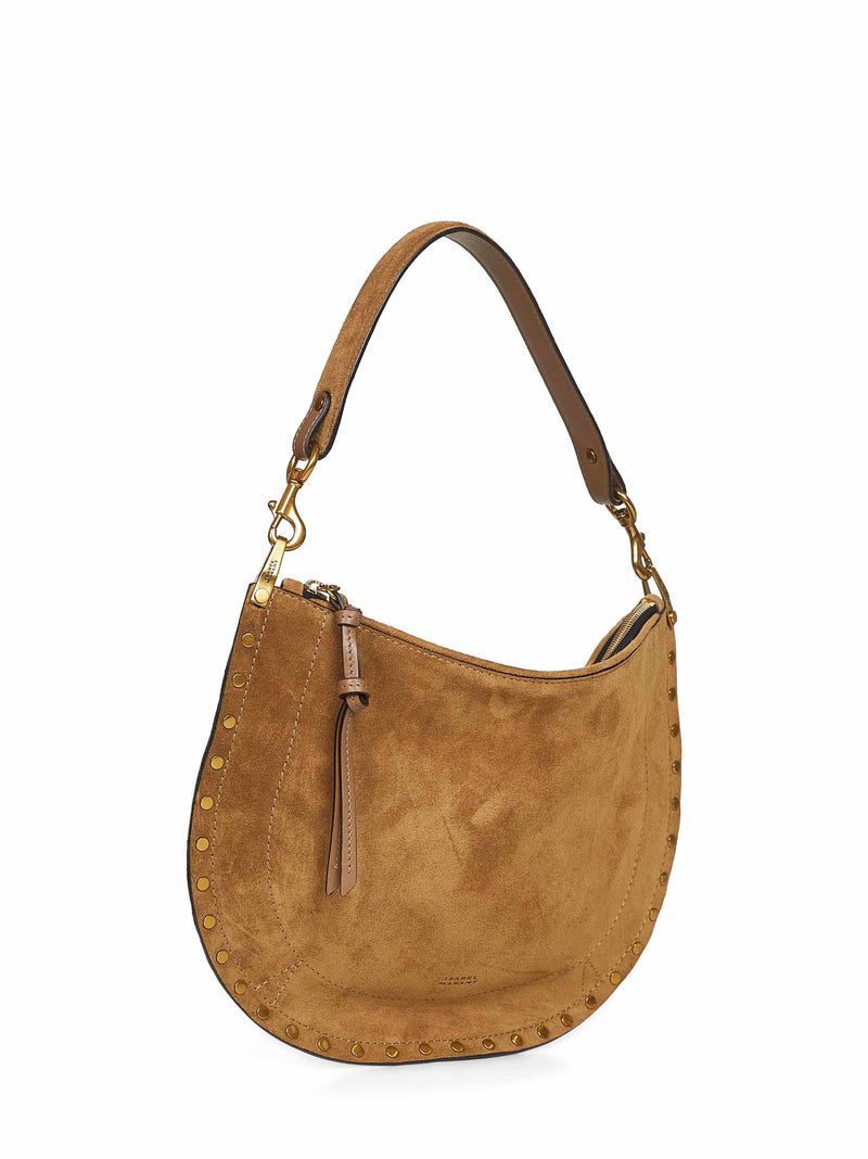 Isabel Marant Oskan Shoulder Bag — Brown Calf Leather