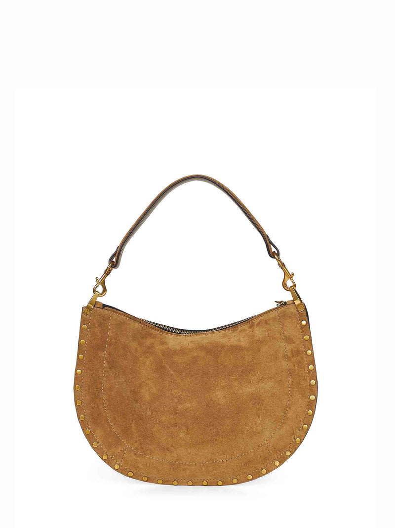Isabel Marant Oskan Shoulder Bag — Brown Calf Leather